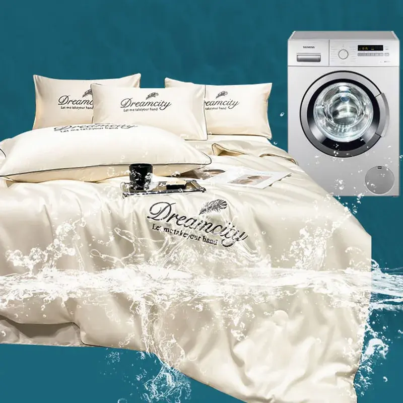 Luxury Spring Summer Comforter Set Embroidered Breathable Thin Blanket Summer Quilt Skin Friendly Air Conditioner Quilt Queen