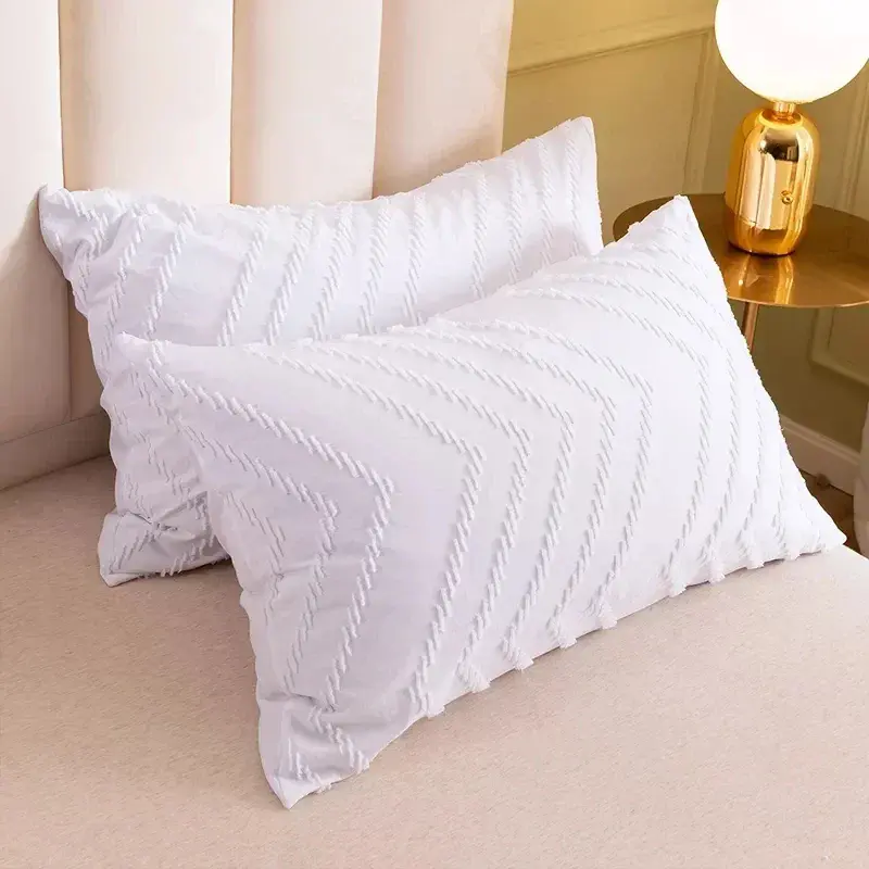 Nordic Cut Flowers White Duvet Cover Set Double Simple Solid King Size Bedding Set Soft Wedding Quilt Covers Set Blanket Cover
