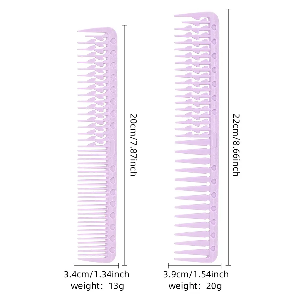 2025 New Multi-Size Men's Hairstyling & Beard Comb - Zone Dividing for Layered Haircut, Professional Barber Styling Tool