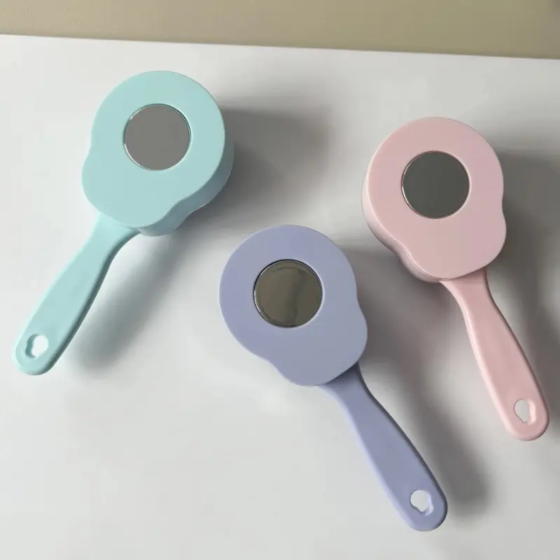 2025 Scalable hair removal Back with mirror Plastic Massage Airbag Comb Silicone Scalp Massager Brushes Colorful Hair Care Tools