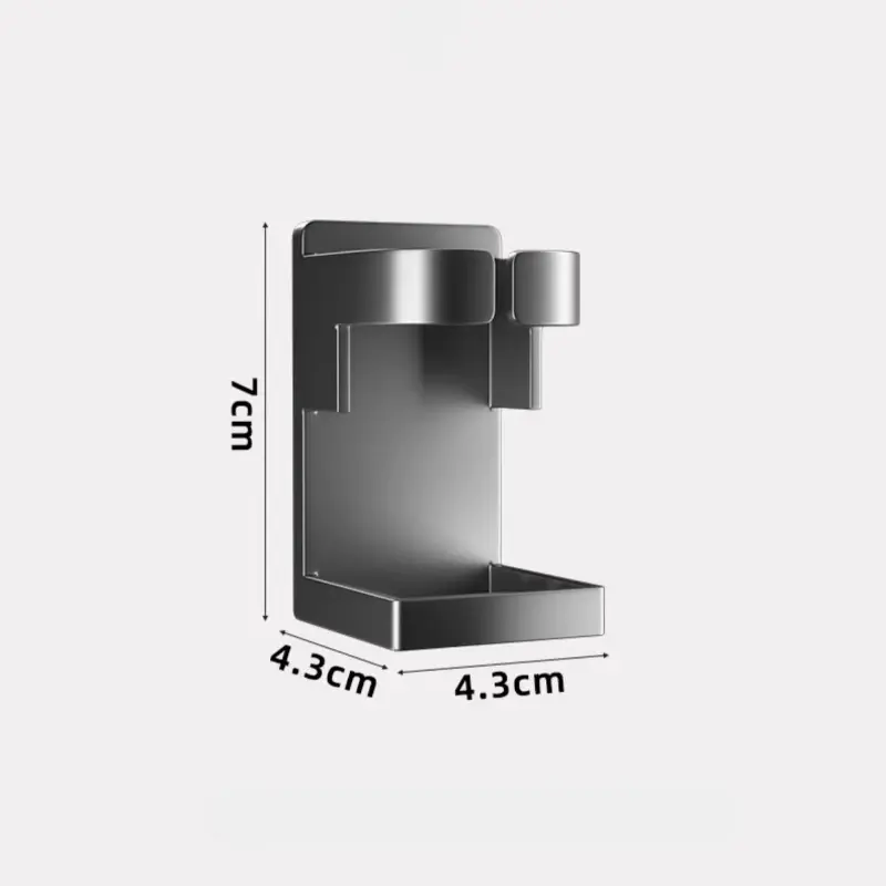 New Non Perforated Electric Toothbrush Rack Storage Rack Hanging Bathroom Wall Mounted Dental Appliance Storage Bracket