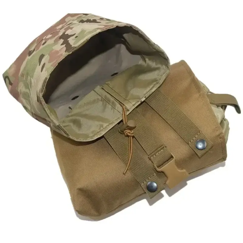 Mag Pack Folding Molle Tactical Magazine Dump Drop Pouch Hunting  Airsoft Ammo EDC Tool Bag Foldable Utility Recovery