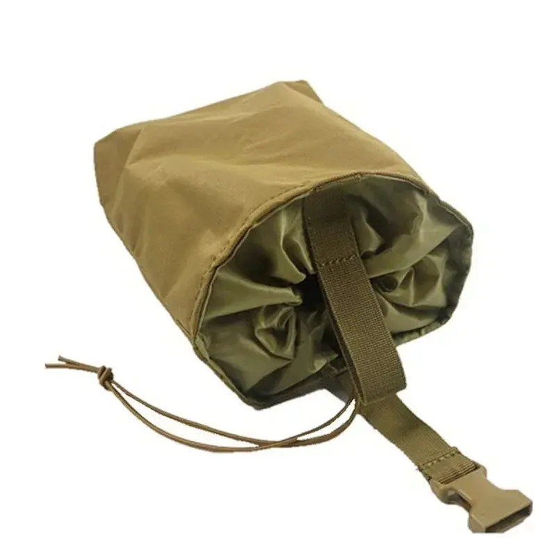 Mag Pack Folding Molle Tactical Magazine Dump Drop Pouch Hunting  Airsoft Ammo EDC Tool Bag Foldable Utility Recovery