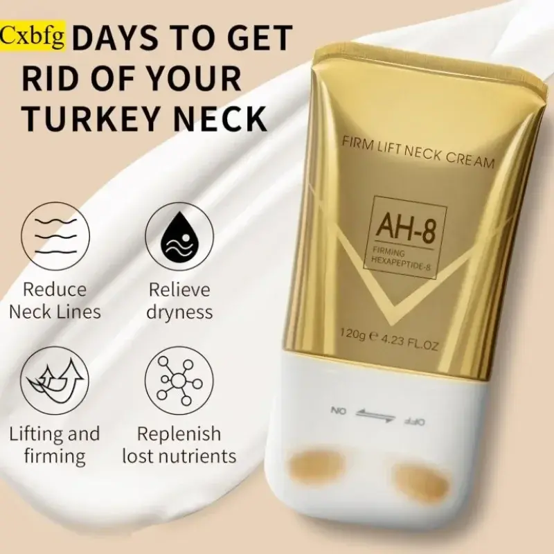 Neck firming cream suitable for body care of crepe skin containing hexapeptide moisturizing firming lotion cosmetics skin repair