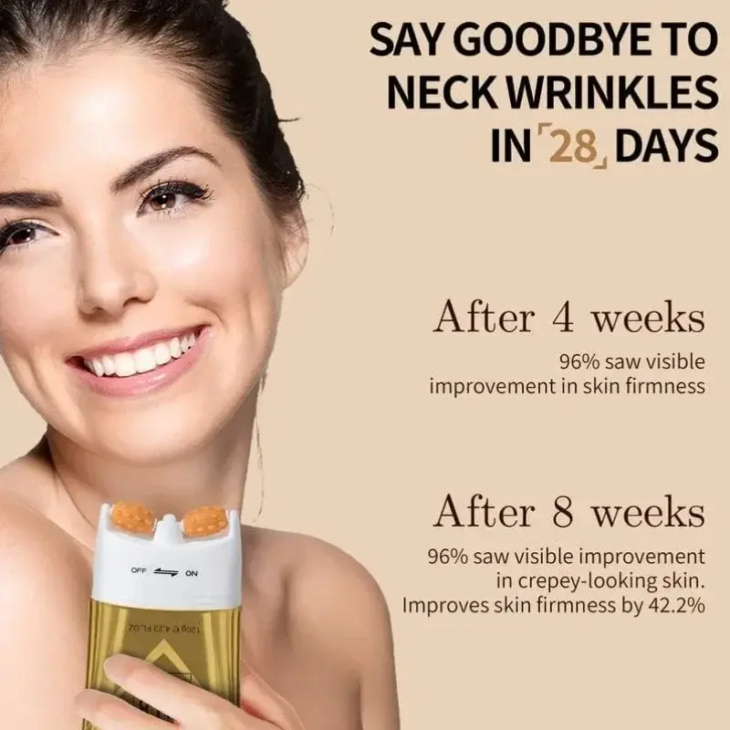 Neck firming cream suitable for body care of crepe skin containing hexapeptide moisturizing firming lotion cosmetics skin repair