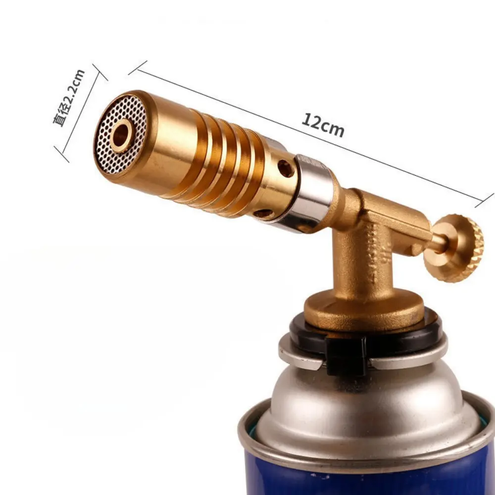 New Portable Welding Torch Gas Burner Portable Flame Gun Butane High Temperature Welding Gas Lighter Torch Outdoor Camping BBQ