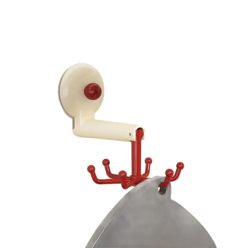 New 360° Rotating Hook Rack Double - Direction Swivel Kitchen/Bathroom Organizer Space - Efficient