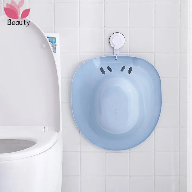 1Pcs Toilet Seat Bidet Sitz Bath Tub Postpartum Care Disabled Basin Perineal Soaking No Squatting