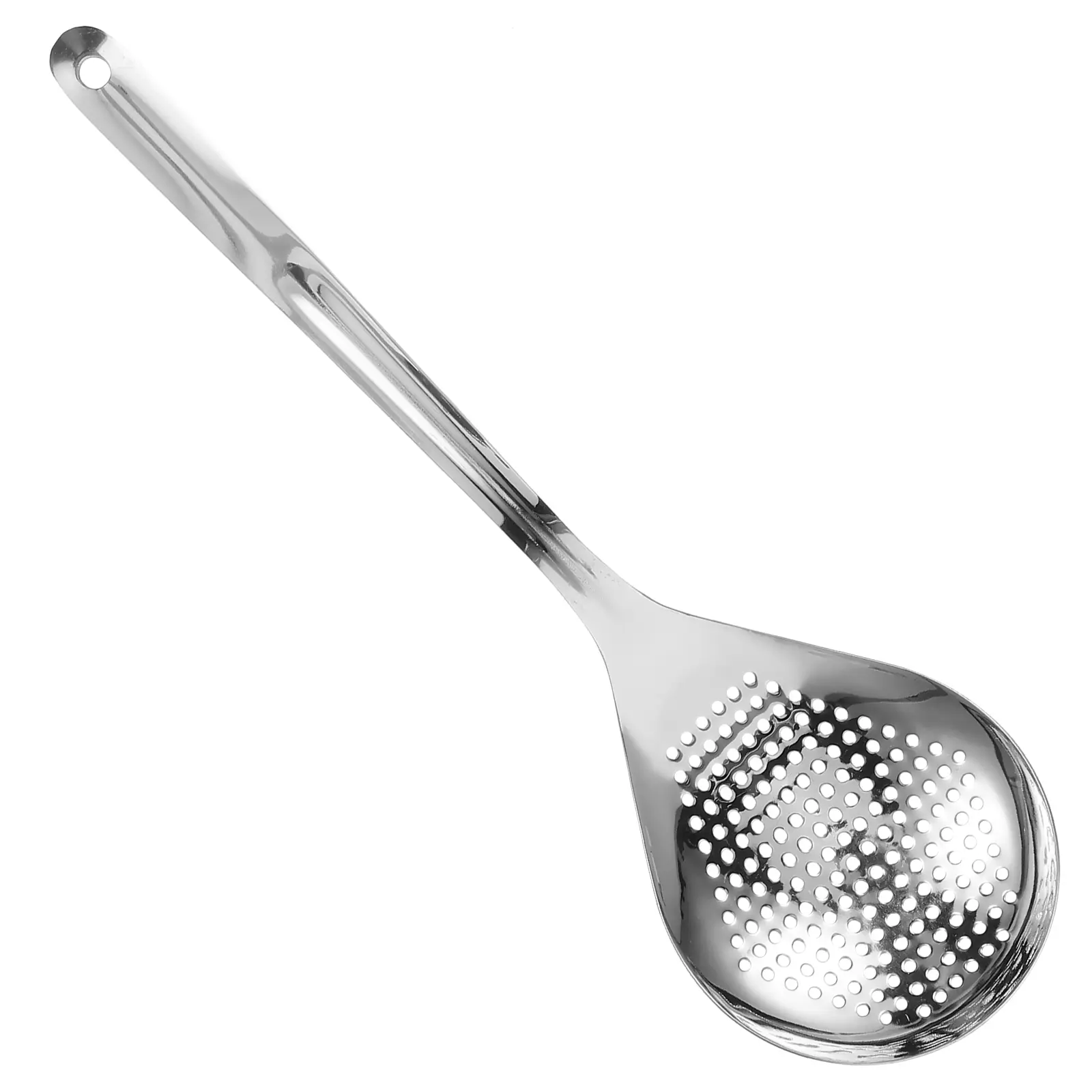 1 pc Stainless Steel Filter Lightweight Colander Spoon Household Kitchen Restaurant Rust Proof Strainer Multipurpose