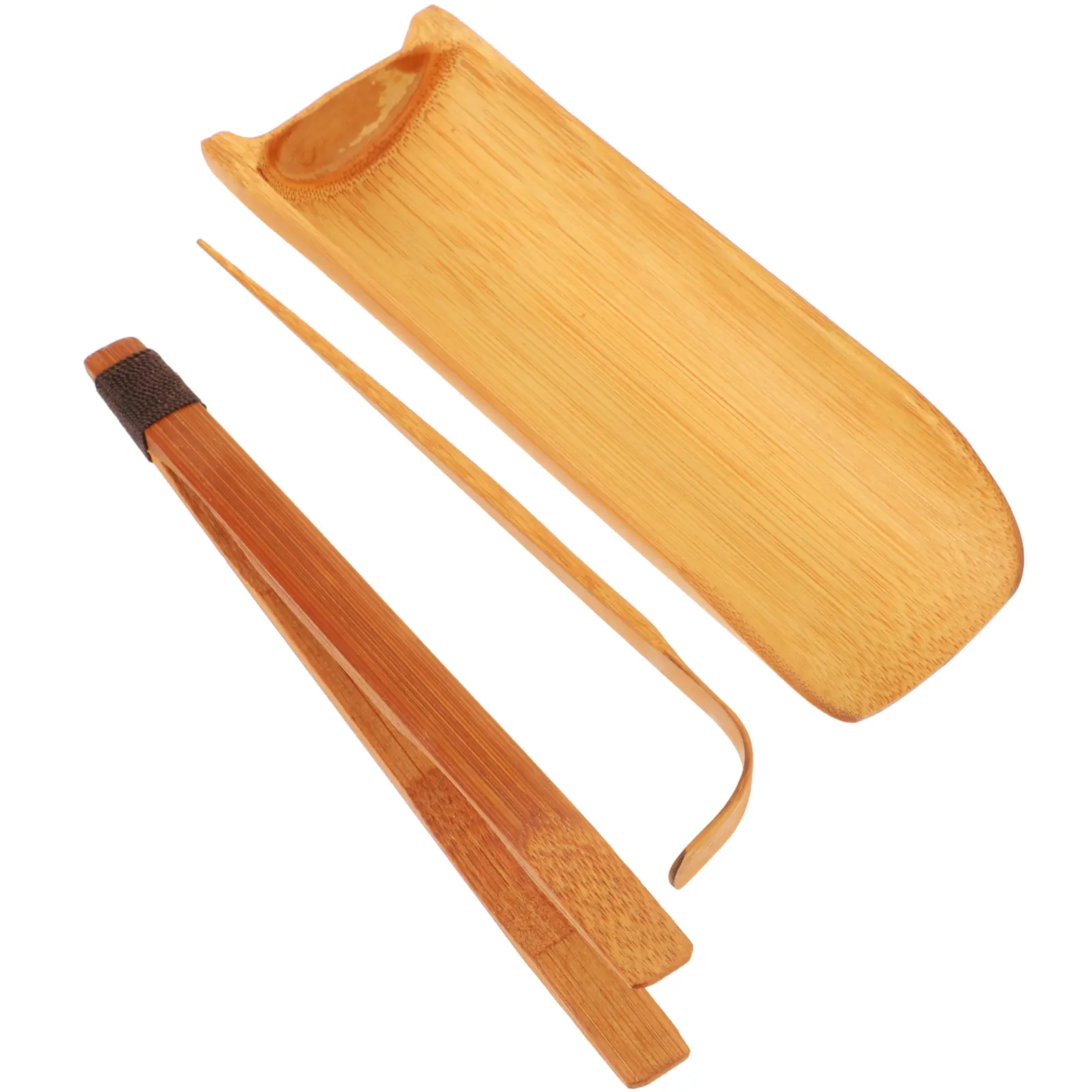 3 PCS Polished Tea Set Three-piece Japanese Ceremony Utensils Accessories Matcha Tools Kit