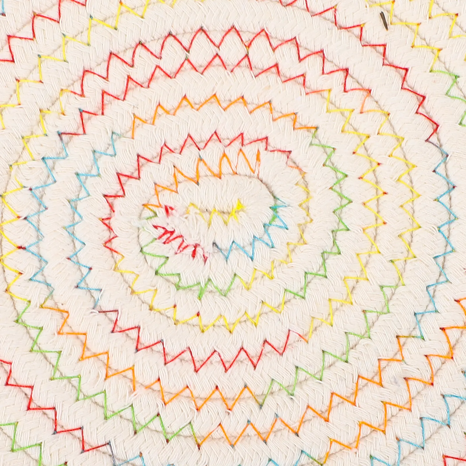 Woven Placemats for Dining Table Hot Pads Countertops Braided Coasters Kitchen Pot Holders Cotton