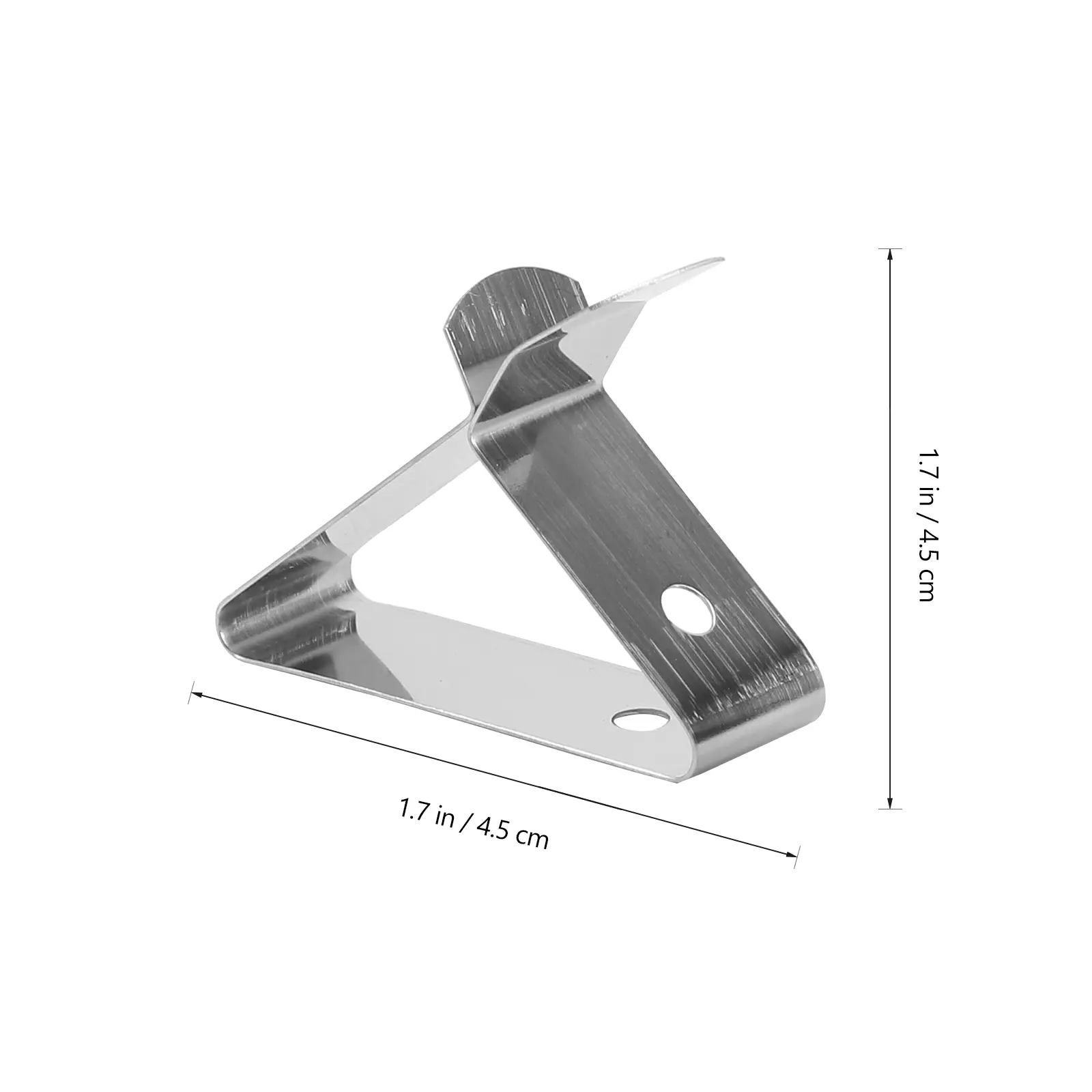 6pcs Stainless Steel Thermometer Clip for BBQ Grills Ovens Meat Probe Cup Holder Flexible Food Grade Steady Accurate Reading