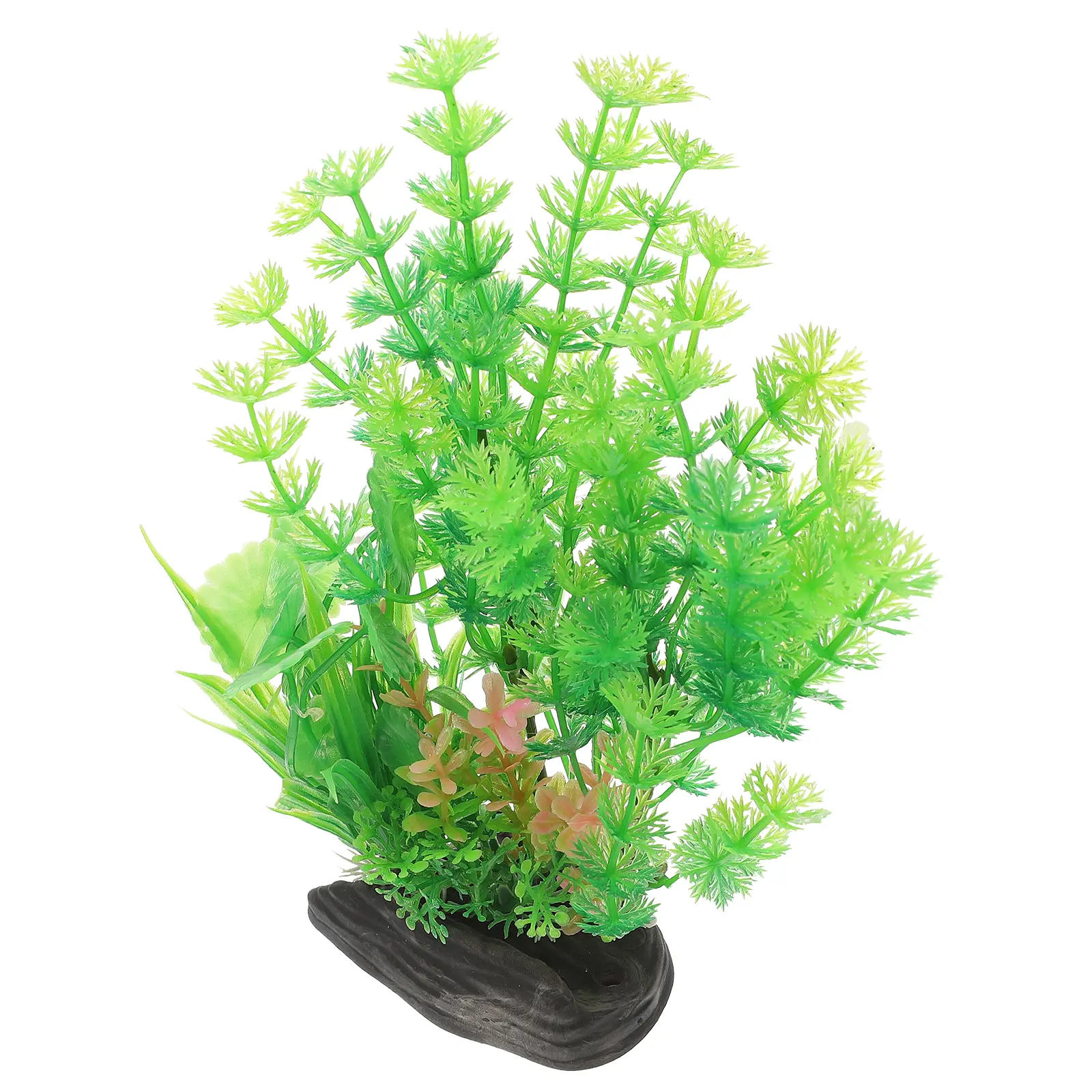 Creative Realistic Plants Fish Tank Grass Decoration Supplies Freshwater Aquarium Household Tank Ornament Set Desktop Fish
