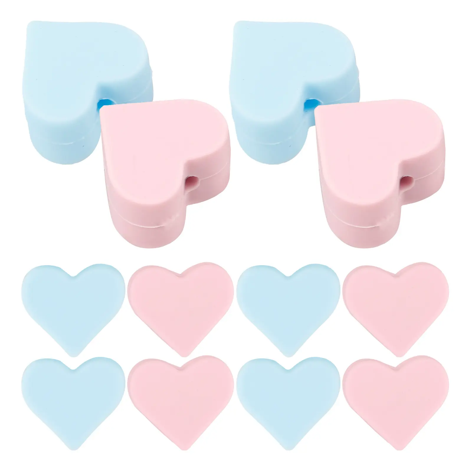 20 Pcs Knitted Needle Hat Cover Knitting Protector Tips Stoppers Weave End Caps Colored Camper Rubber Covers