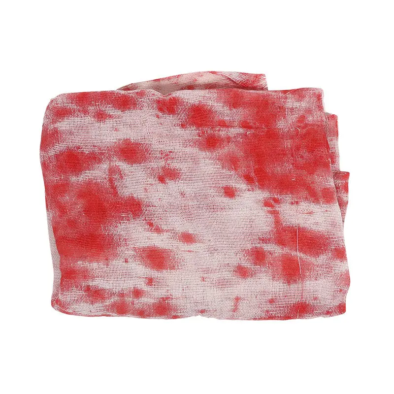 Red Bloody Handprint Waterproof Halloween Tablecloth Scary Print Festival Decorative Cover Party Dinner Cloth Table Cover Home