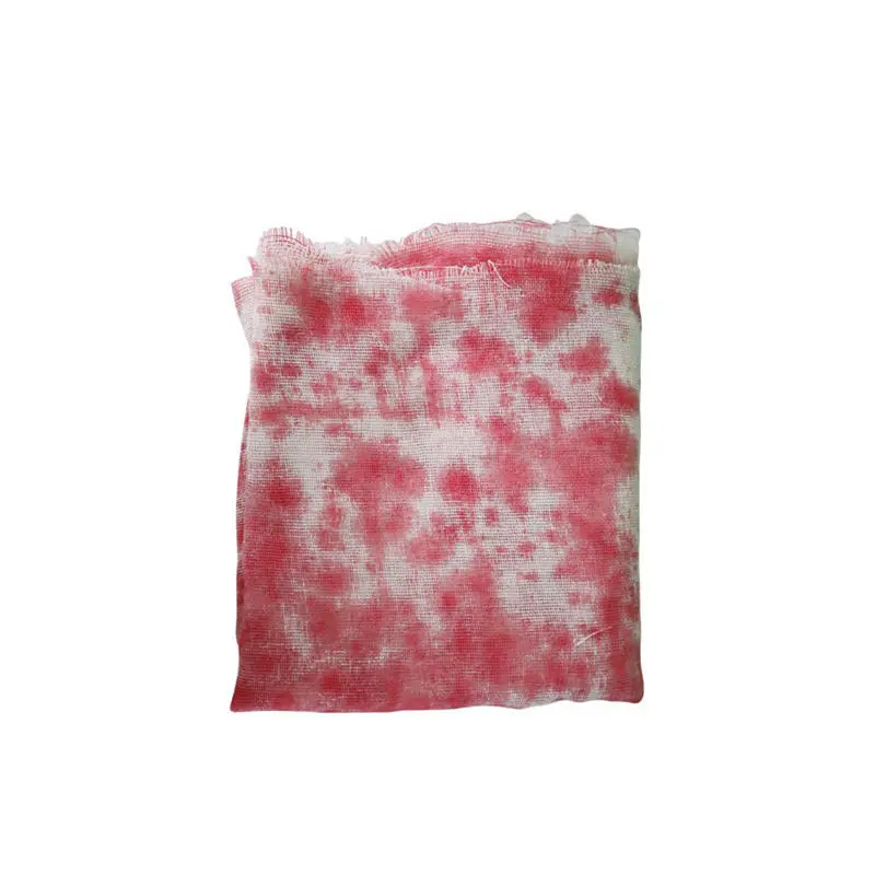 Red Bloody Handprint Waterproof Halloween Tablecloth Scary Print Festival Decorative Cover Party Dinner Cloth Table Cover Home