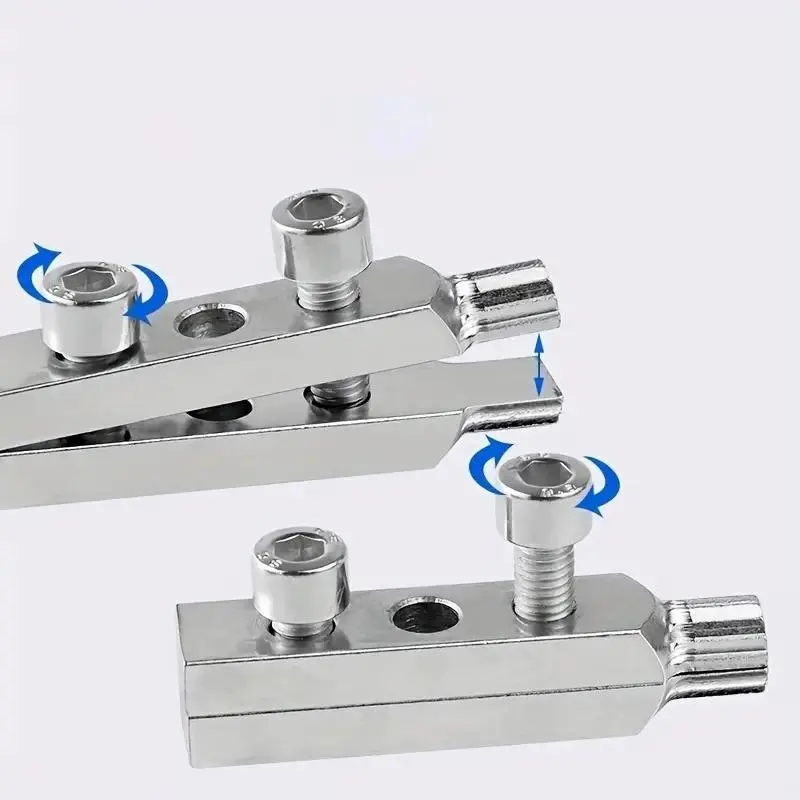 Professional Steel Plug Valve Remover-1/2 Inch -3/4 Inch Adjustable Angle Remover Screw Remover-plumber's Repair Kit