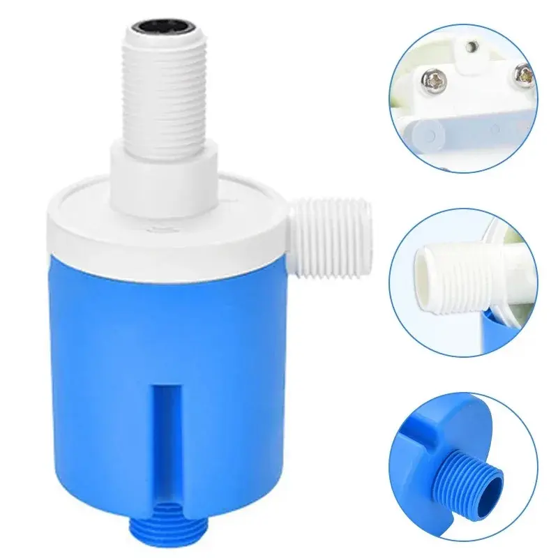 1/2" 3/4" Automatic Water Level Control Valve Float Ball Valve Tank Tower Pool Float Switch Water Inlet Valve Automatic Stop
