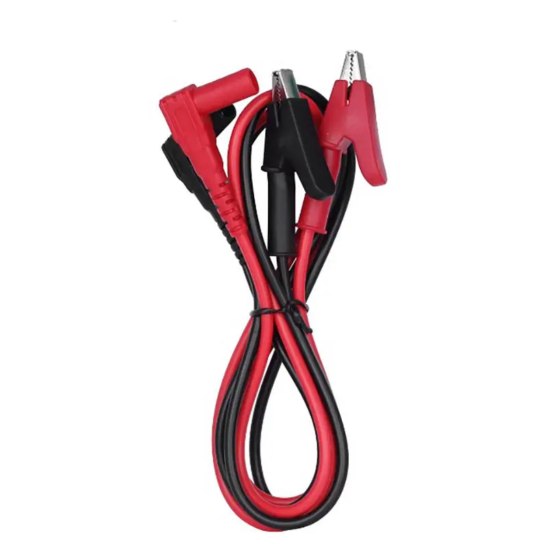 20A Alligator Clip to Banana Plug Test Cable Lead Connector Dual Probe 4mm Crocodile Clip For Multimeter Measure Tool