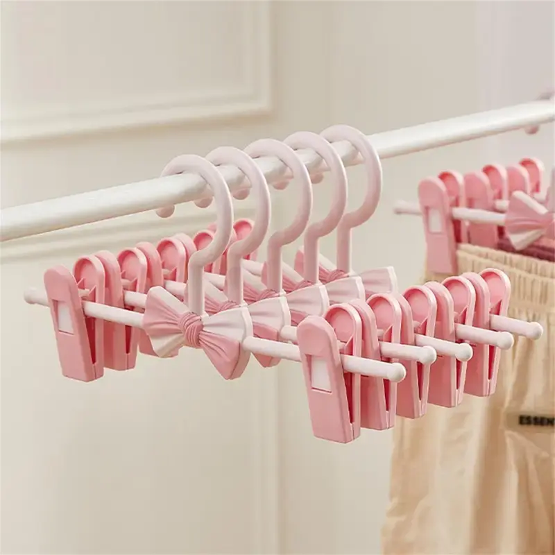 5/10/20PCS Multifunction Coat Hangers Strong Clothes Hanger Drying Rack For Trouser Skirt Pants Non-Slip Hangers Drying Clothes