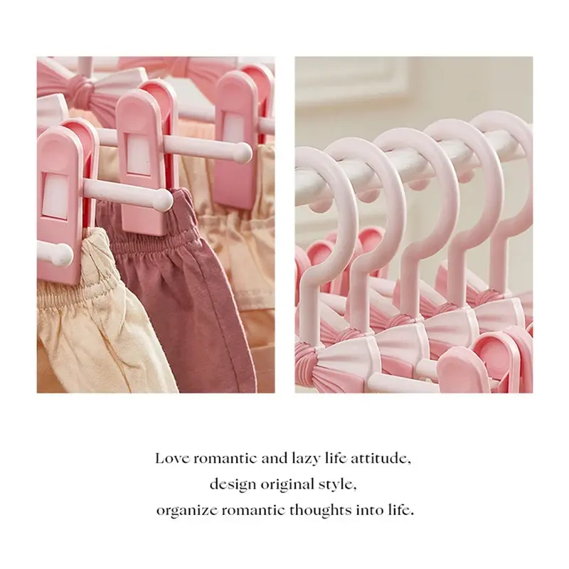 5/10/20PCS Multifunction Coat Hangers Strong Clothes Hanger Drying Rack For Trouser Skirt Pants Non-Slip Hangers Drying Clothes