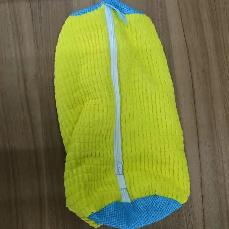 1/2PCS Wash Shoes Bag Padded Net Laundry Shoes Protector Fluffy fibers Polyester Washing Shoes Machine Laundry Bag Drying Bags