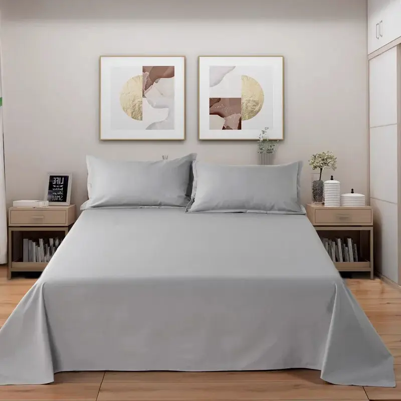 1pcs Double Sheets Connected Bedroom Dormitory Quilt Home Double Sheets Connected Cotton Sheets