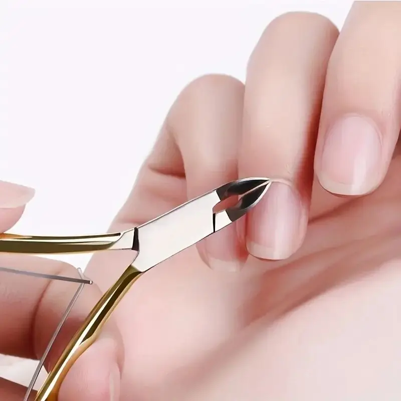 Nail Cuticle Nipper Products Wholesale Nail Removal Dead Skin Stainless Steel Special Beauty Pliers Nail Groove