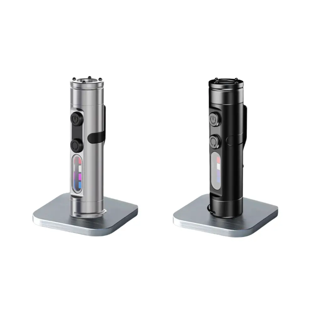 EDC Strong Light Flashlight Outdoor Flashlight Maintenance Work Searchlight Rechargeable LED Magnetic Super Bright Flashlight