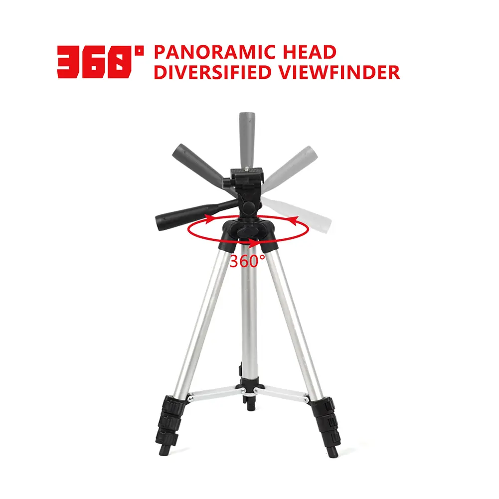 1/1.2M/1.5M Laser Level Tripod Adjustable Height Thicken Aluminum Tripod Stand For Self leveling Tripod Laser Level Tripod Stand