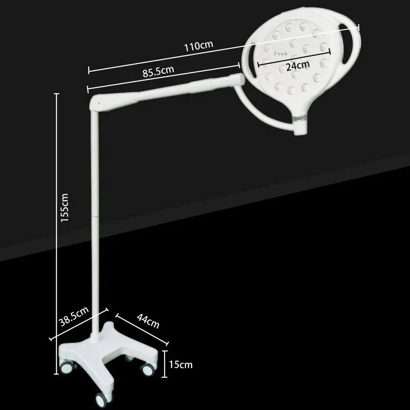 LED Veterinary Instrument Mobile Shadowless Surgical Examination Lamp for Pet Clinics Beauty Treatments Medical Auxiliary