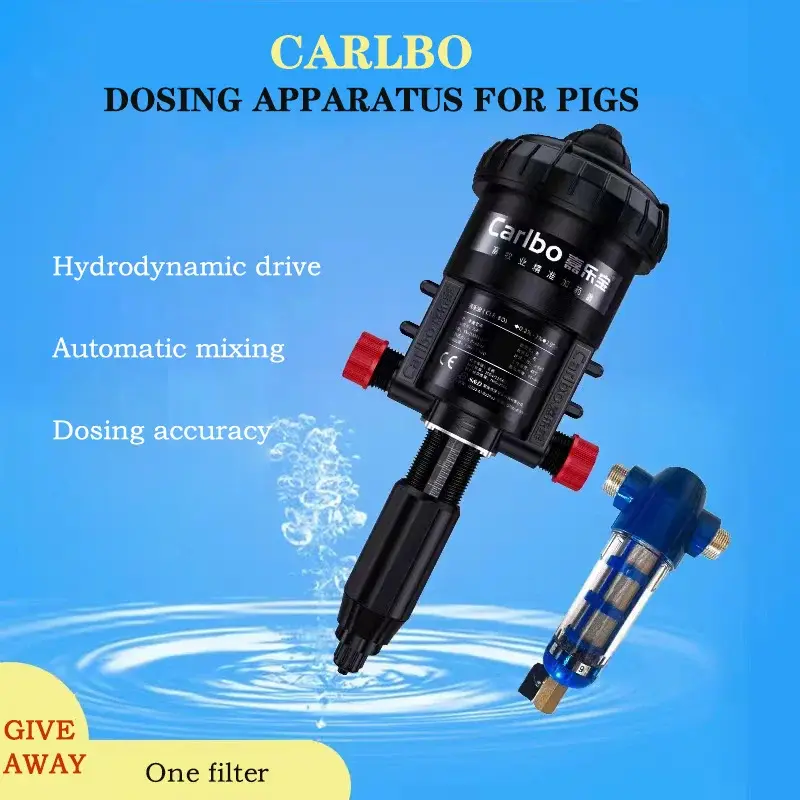 The classic farm special water ratio of pig, chicken and duck water line automatic dosing machine for car washing foam deploymen