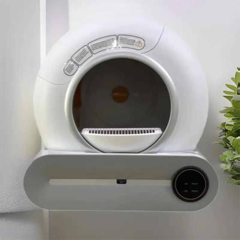 Manufacturer Wholesale Self Cleaning Automatic Cat Litter Box Pet Clean and Grooming Super Large Cat Box House Toilet