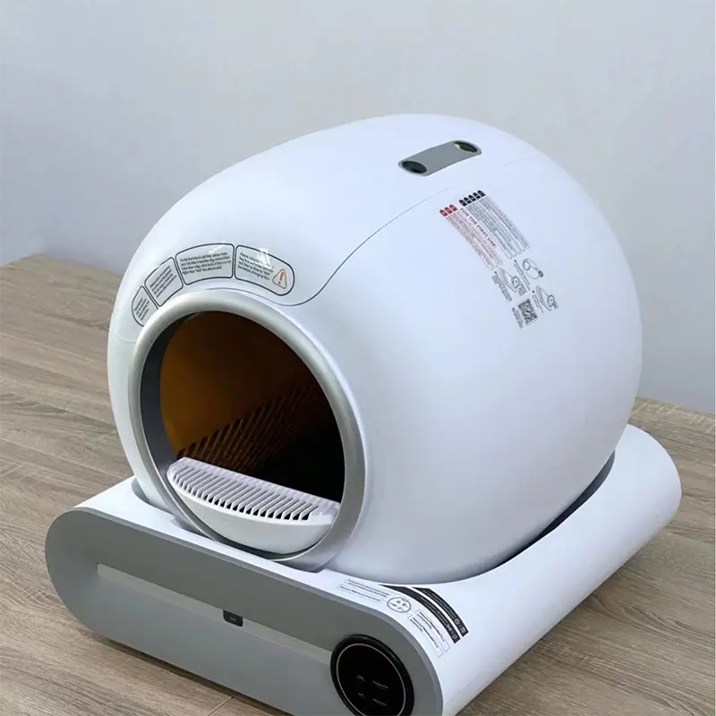 Manufacturer Wholesale Self Cleaning Automatic Cat Litter Box Pet Clean and Grooming Super Large Cat Box House Toilet