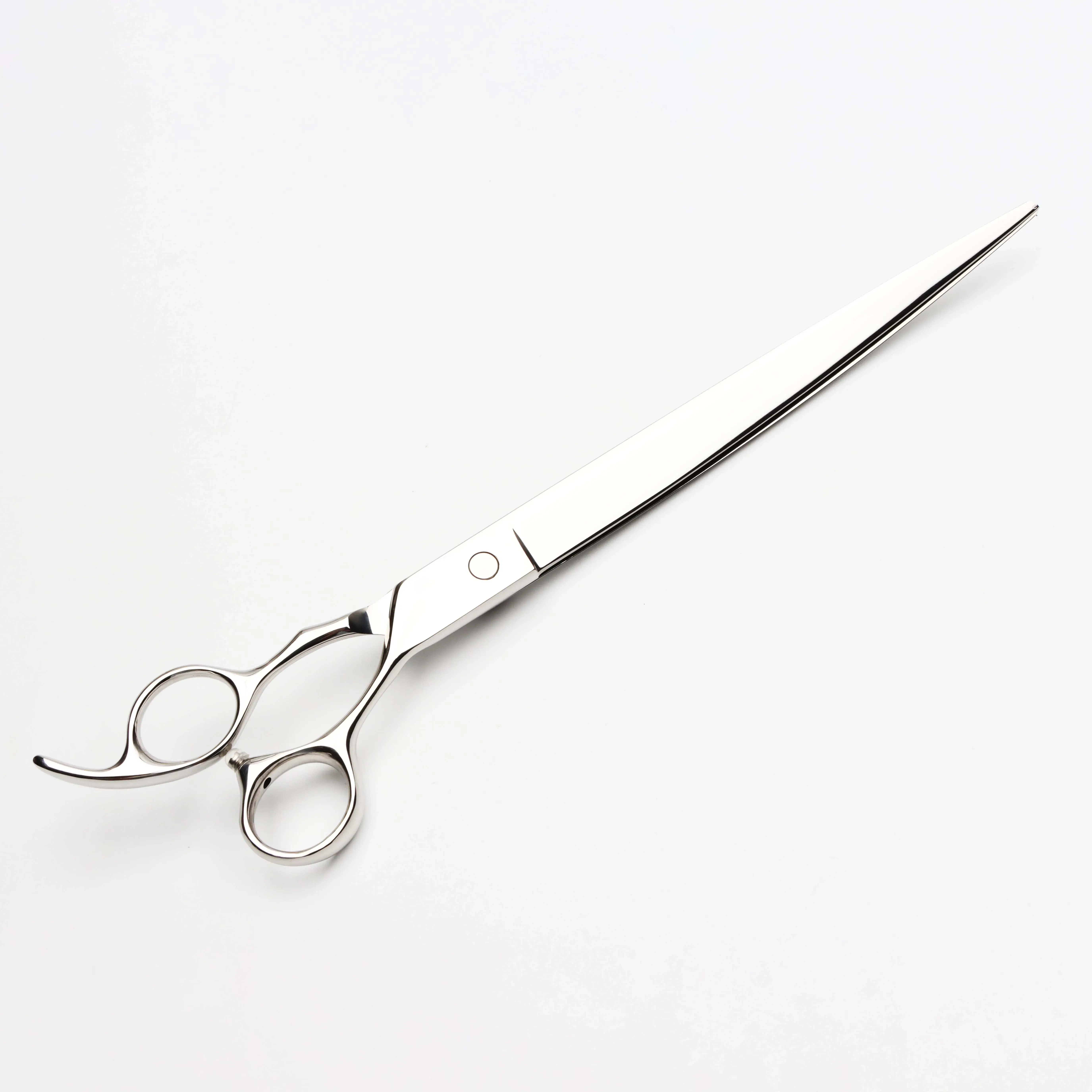 Factory sell best hair cutting scissors for large dog 10 inches pets grooming scissors set curved