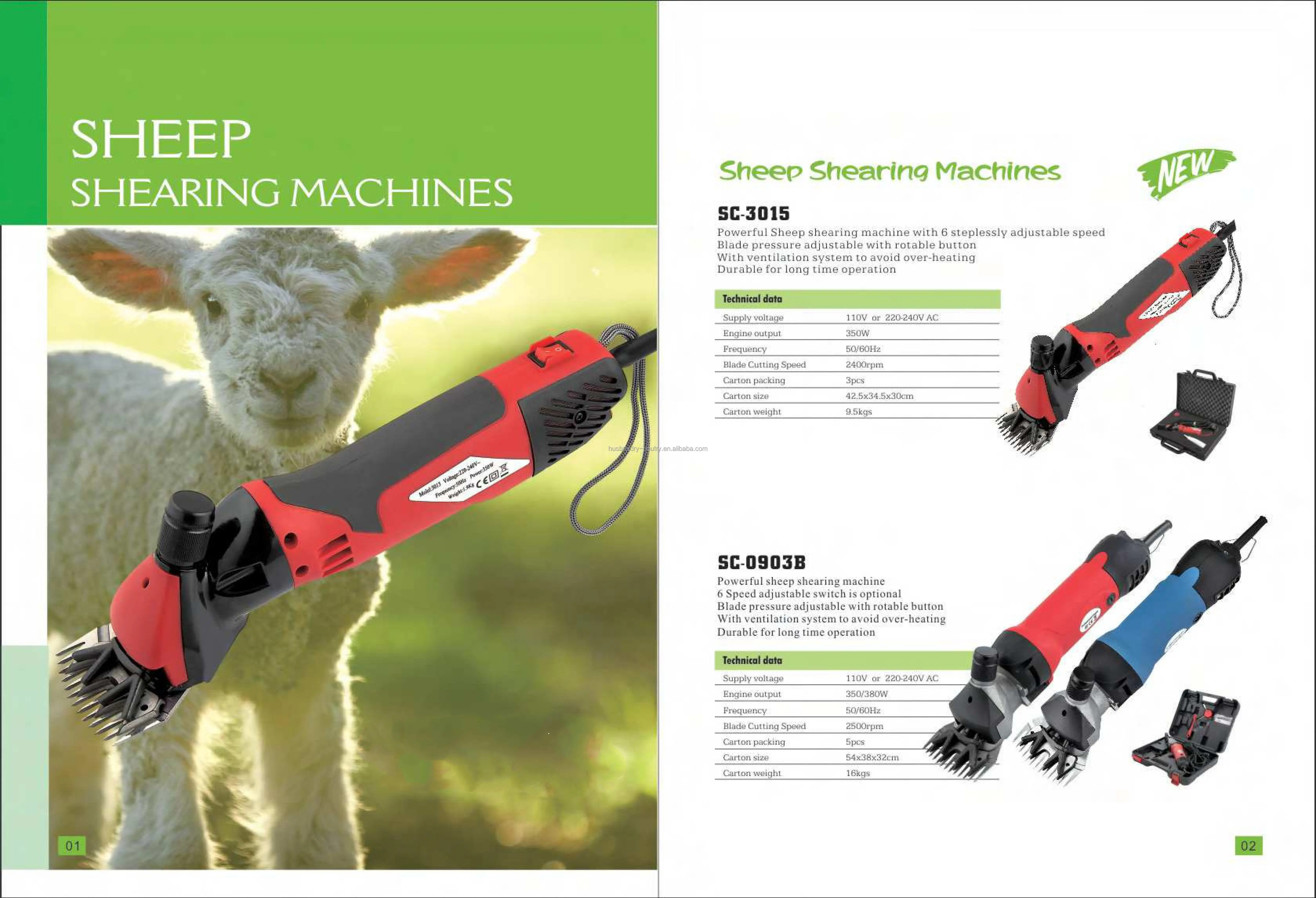 Sheep Hair Clipper with Wire Animal Clippers