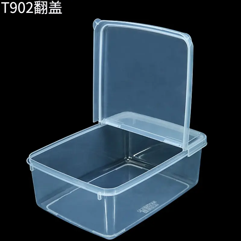 High Quality PP Flap Lid Bucket Plastic Transport Box Breeding Box