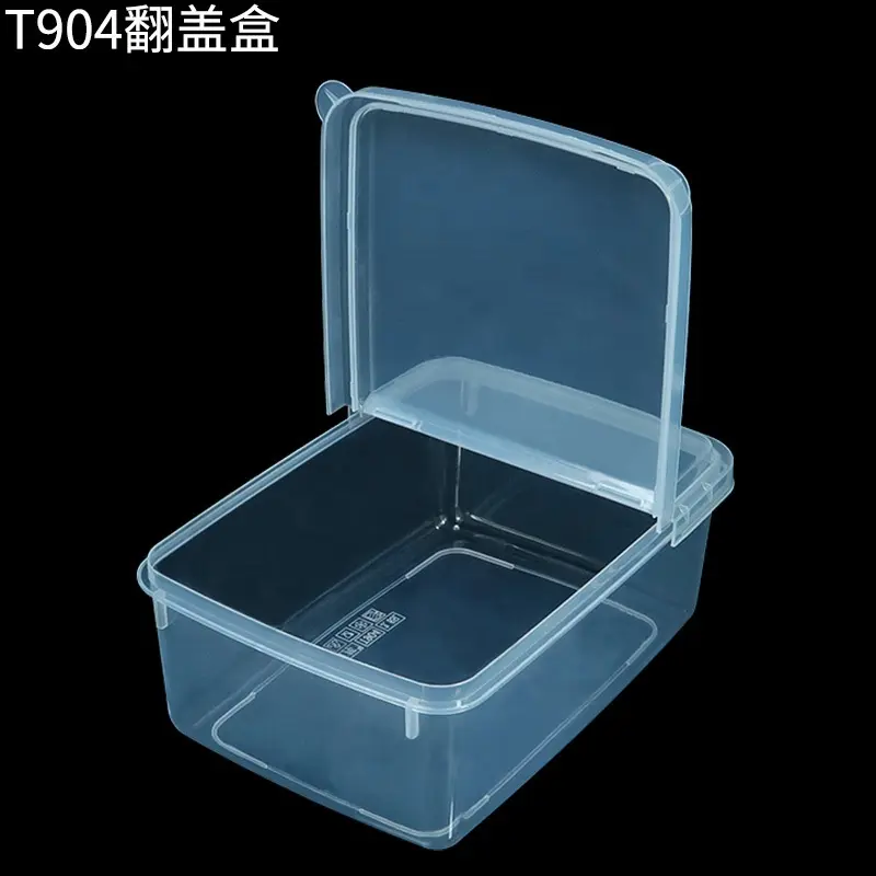 High Quality PP Flap Lid Bucket Plastic Transport Box Breeding Box