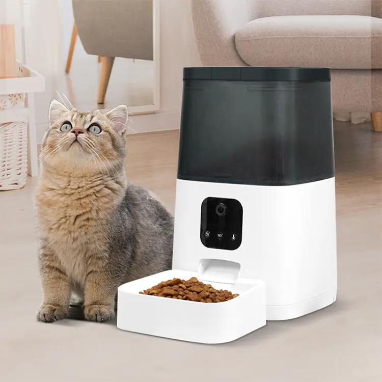 Smart Feeding  Auto Smart Feeder Bowl Food Container Automatic Cat Automatic Pet Feeder Dispenser