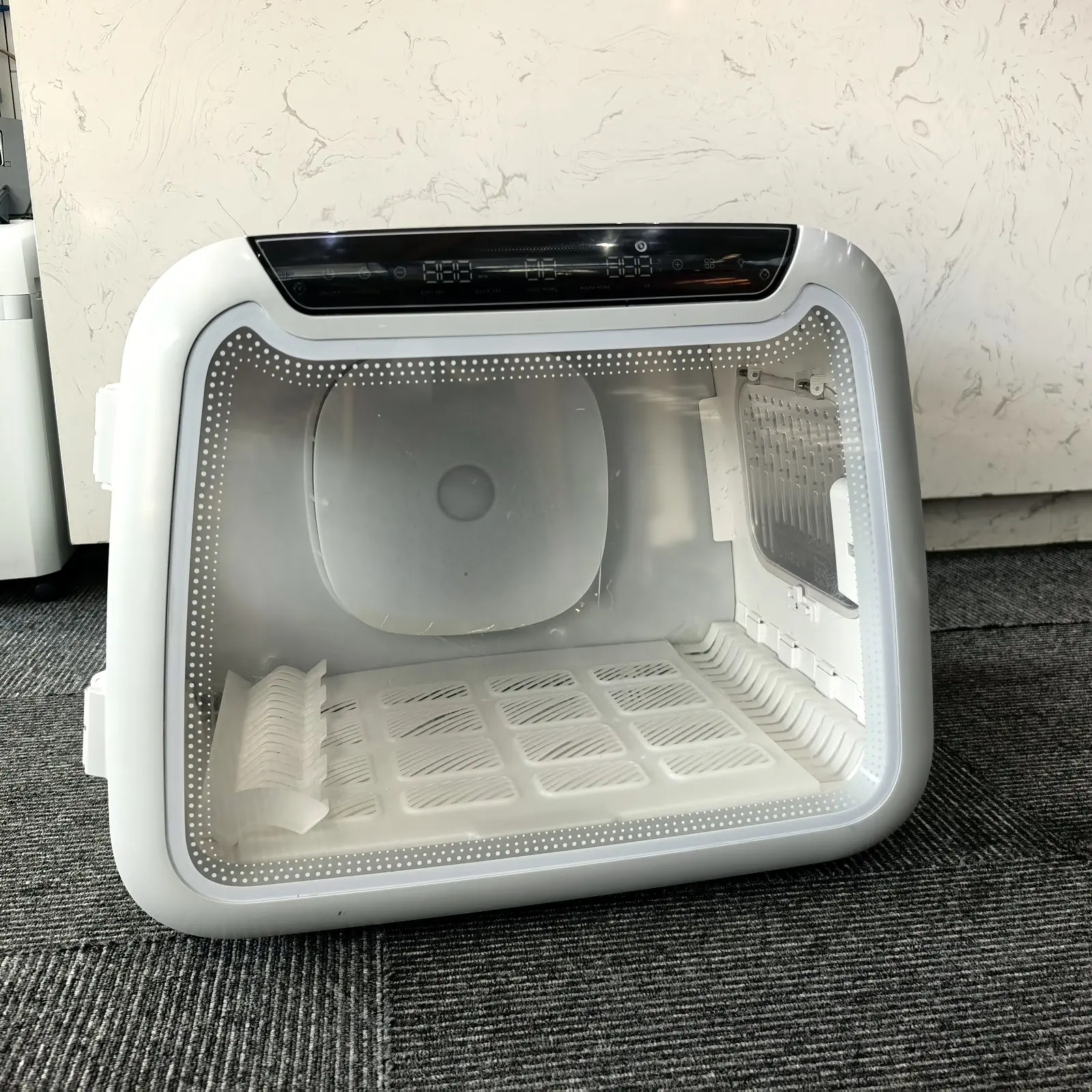 Automatic Cat Dryer Box Ultra Quiet Pet Hair Drying Box Temperature Adjustable 360° Drying for Cats Small Dogs Hair Dryer Box