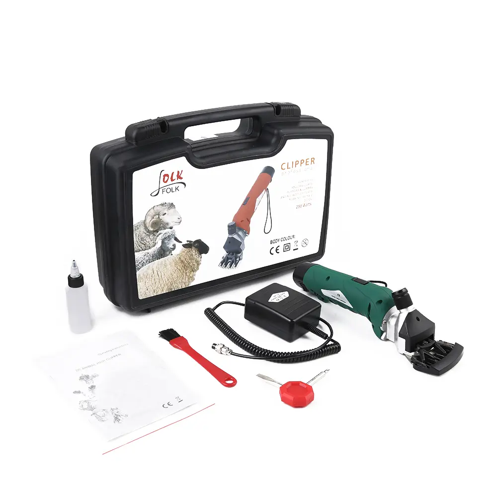 Rechargeable Durable 180W Low Noise Electric Sheep Clipper Sheep Whool Shearing Machine