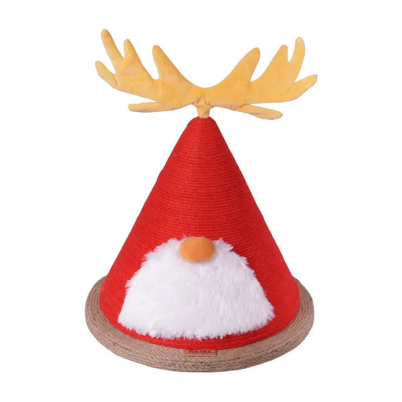 Christmas Pet Supplies Cat Climbing Frame Sisal Vertical Cat Scratching Board Toy For Indoor