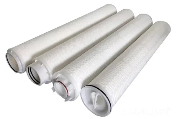 40 Inch High Flow Capacity High Efficiency Large Diameter Pleated 10 Um PP Membrane Filter Cartridge for Water Filtration