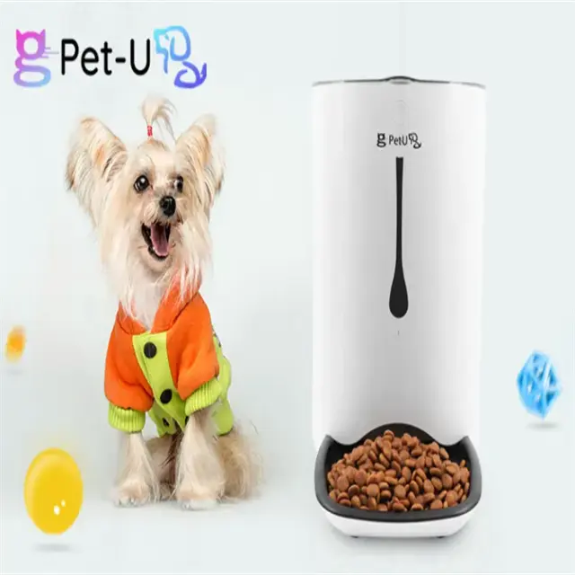 Hot selling Automatic pet Feeder smart food feeder for cats dogs Programmable Dog Food Dispenser for all size cat dog