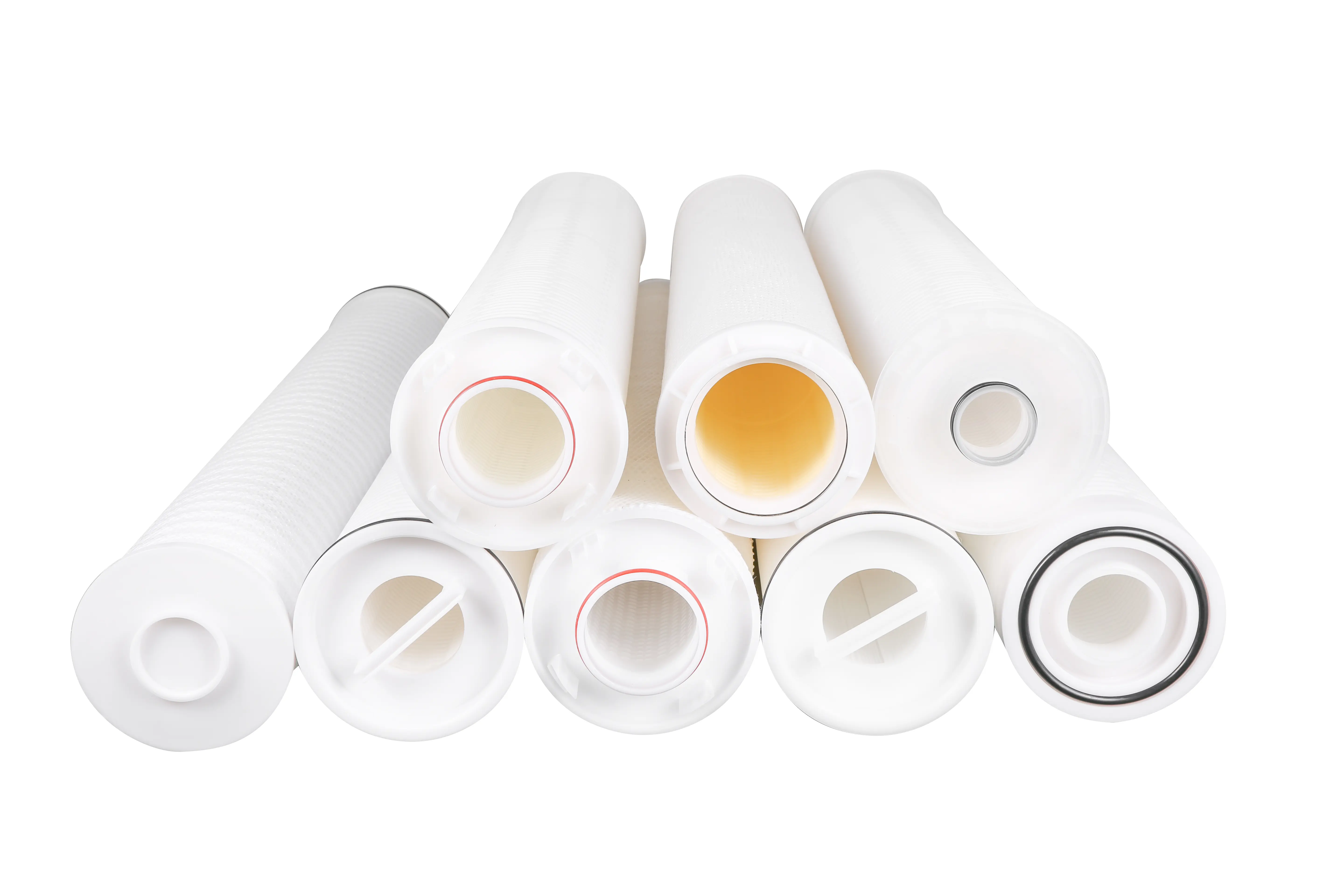 40 Inch High Flow Capacity High Efficiency Large Diameter Pleated 10 Um PP Membrane Filter Cartridge for Water Filtration