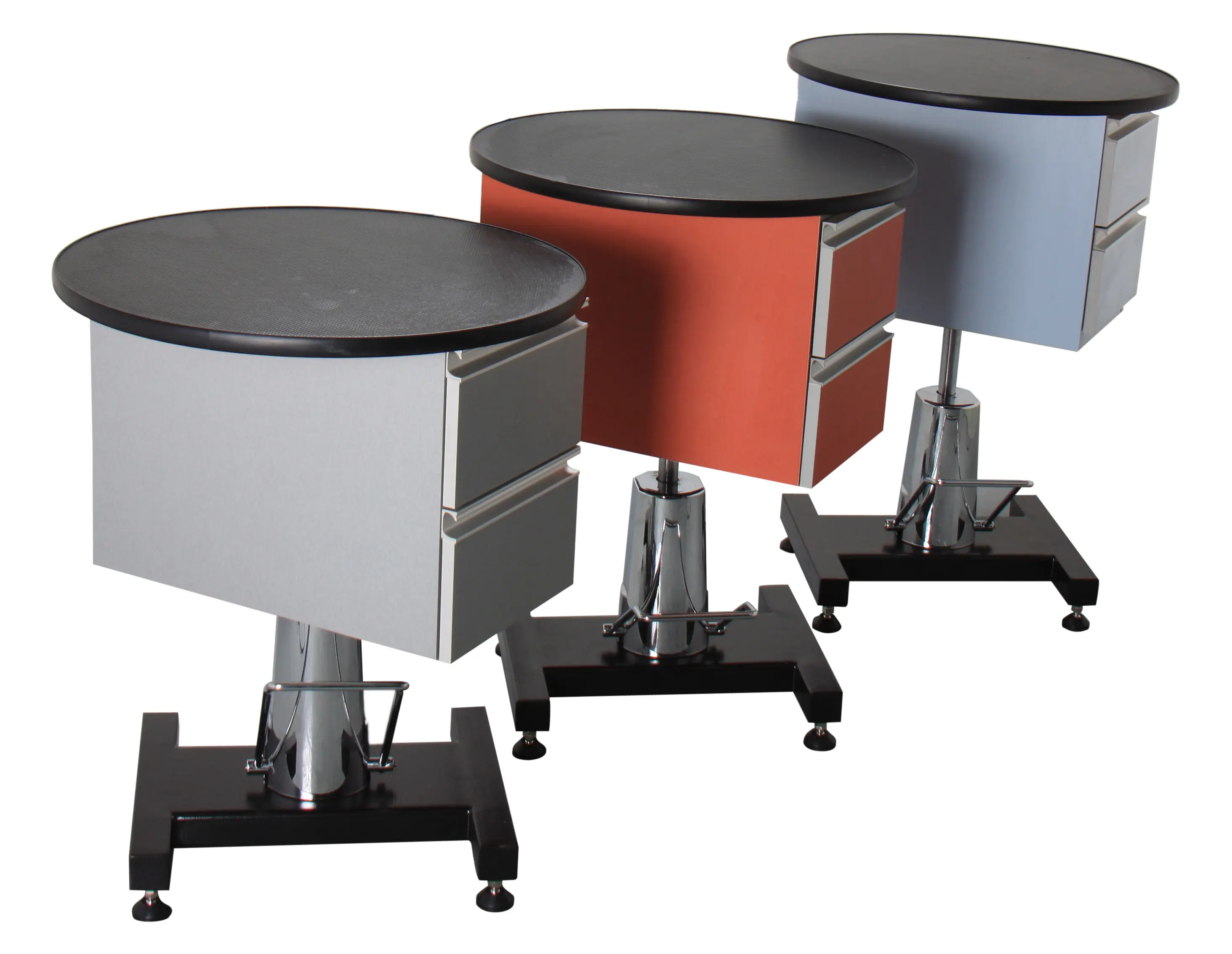 Multi-color Pet Trimming and Grooming Table with Storage Cabinet for Convenient Pet Table