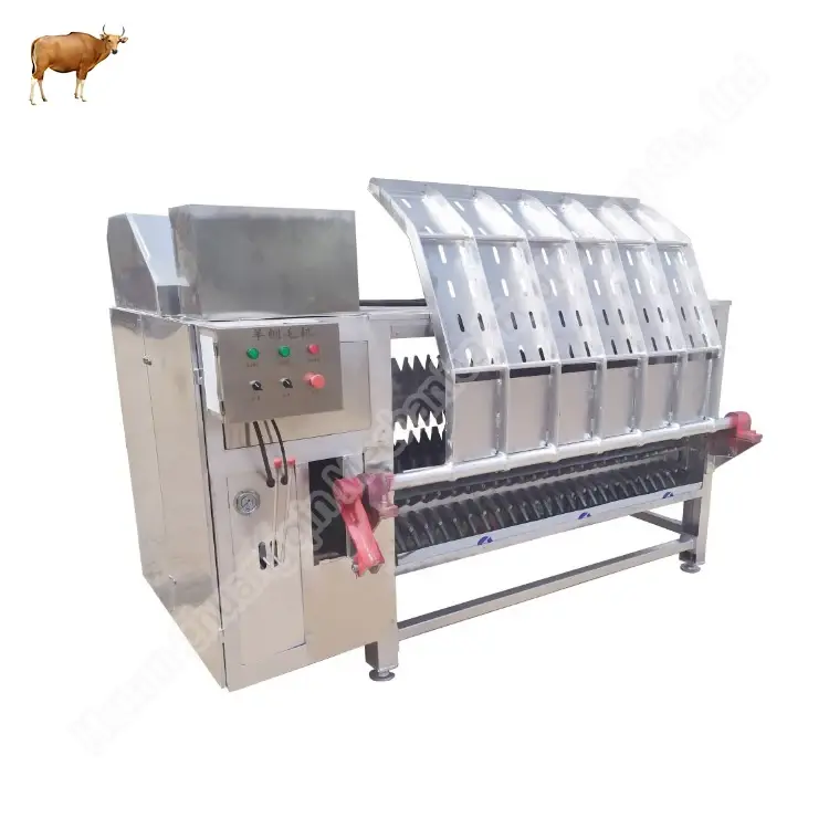 sheep dehairer horse slaughtering equipment complete goat slaughter machine