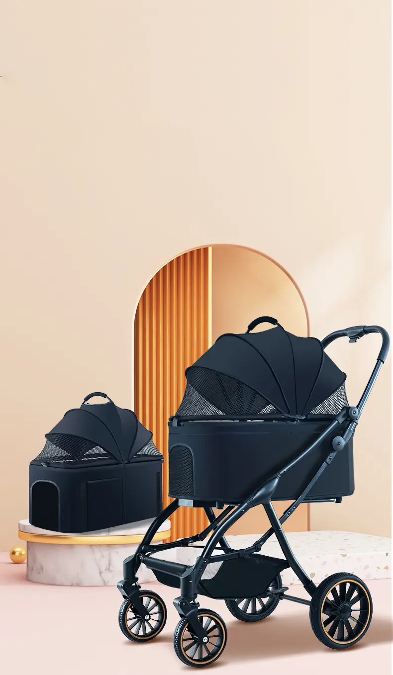 Lightweight and Portable Pet Stroller for Anywhere Anytime Travel With Your Pet