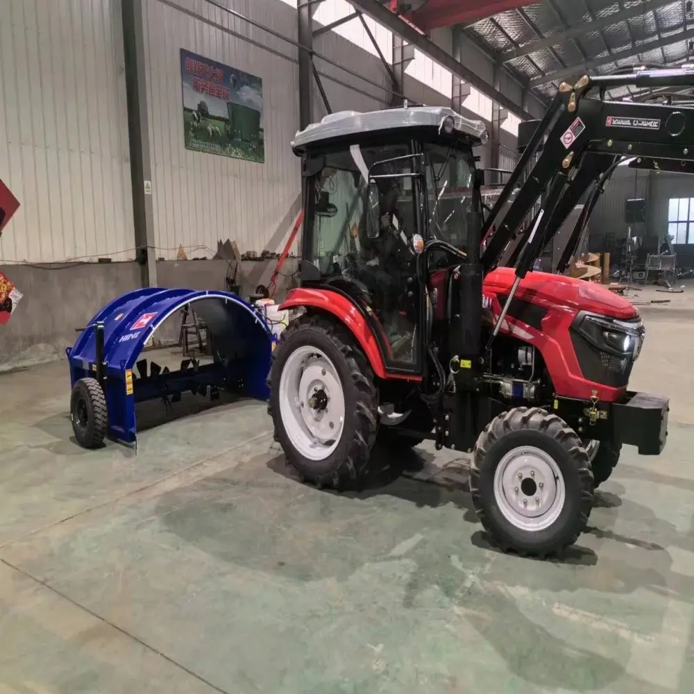 Tractor Towable  Compost Windrow Turning On Small Farm/compost machine for cattle, sheep, chickens  manure process