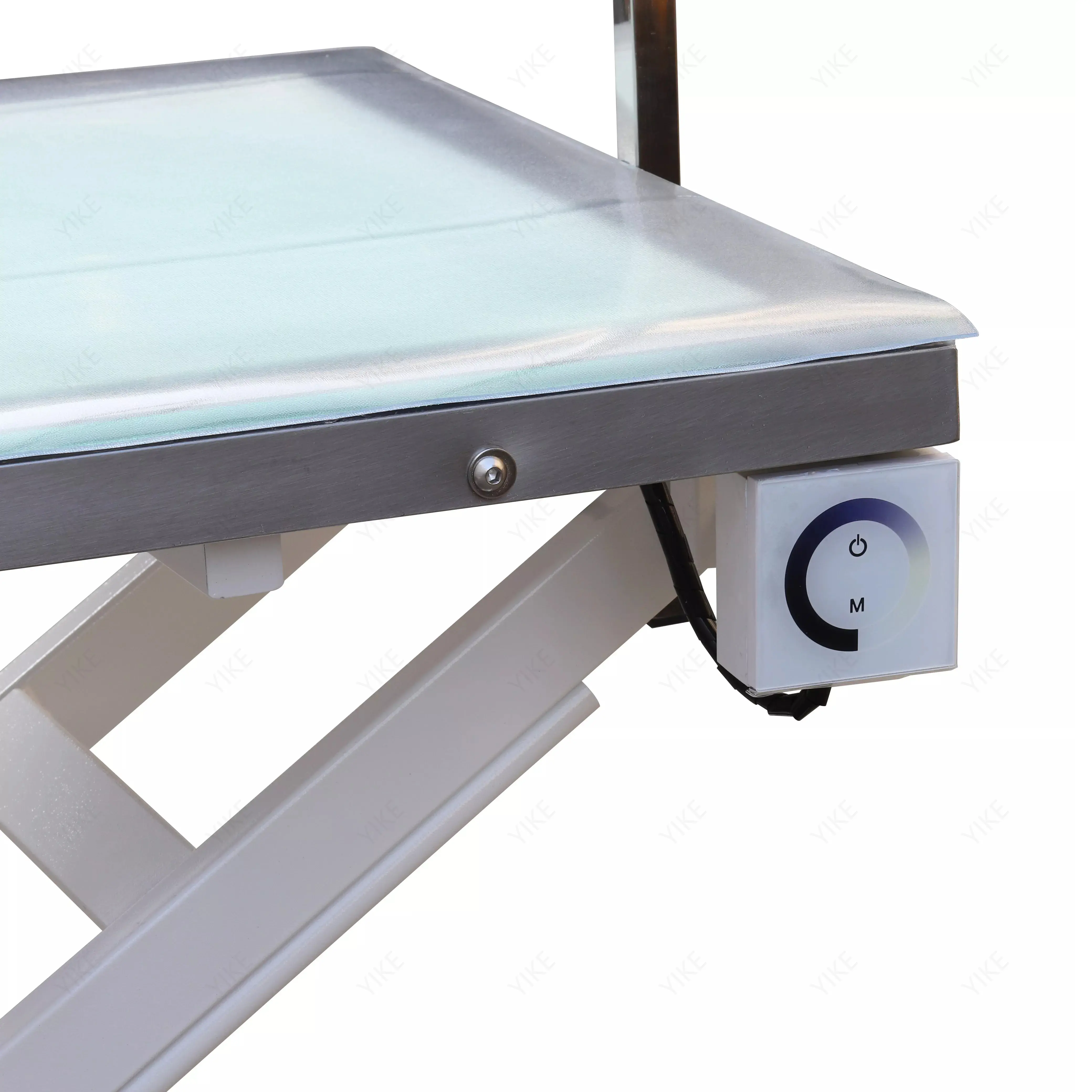 Pet Clinic Veterinary Grooming/Operation Table with Adjustable LED Lighting Electrical Lifting Dog Pet Grooming Table